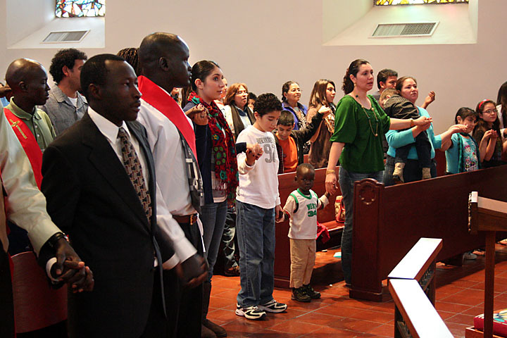 Trinity Cathedral hosts quadrilingual service